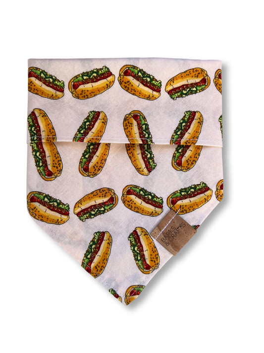 Chicago Dog Snap-on Pet Bandana