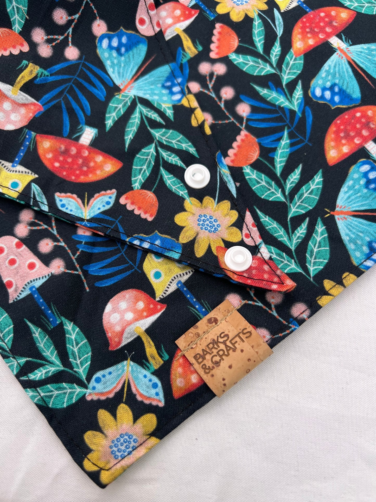 Forest Forager Snap-On Pet Bandana