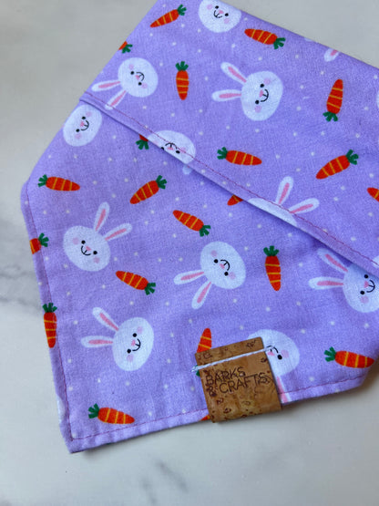Sweet Bunnies Snap-On Pet Bandana