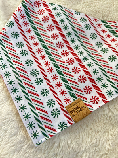 Merry & Minty Snap-On Pet Bandana