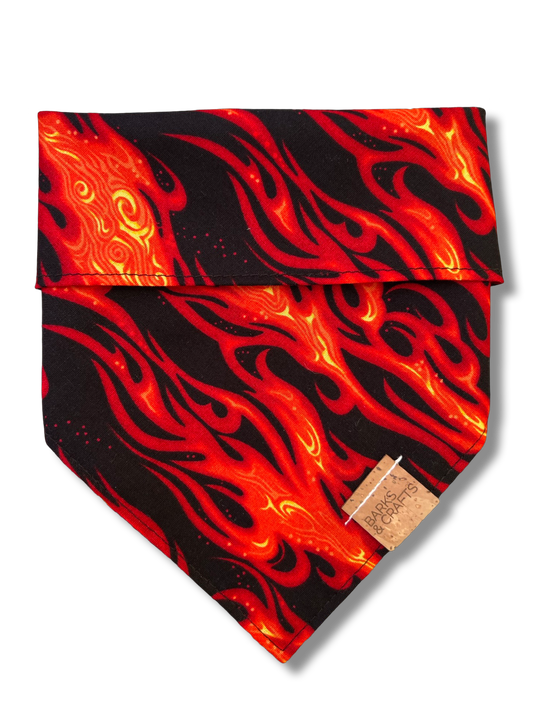 Inferno Snap-on Pet Bandana