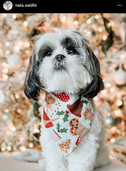 Grandma's Cookies Snap-On Pet Bandana