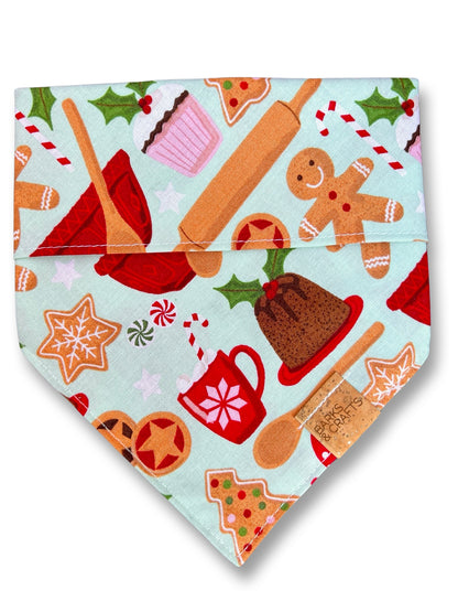 Grandma's Cookies Snap-On Pet Bandana