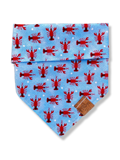 Lobster Snap-On Pet Bandana