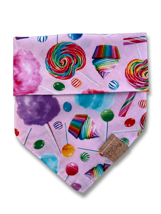 Sweet Tooth Snap-On Pet Bandana