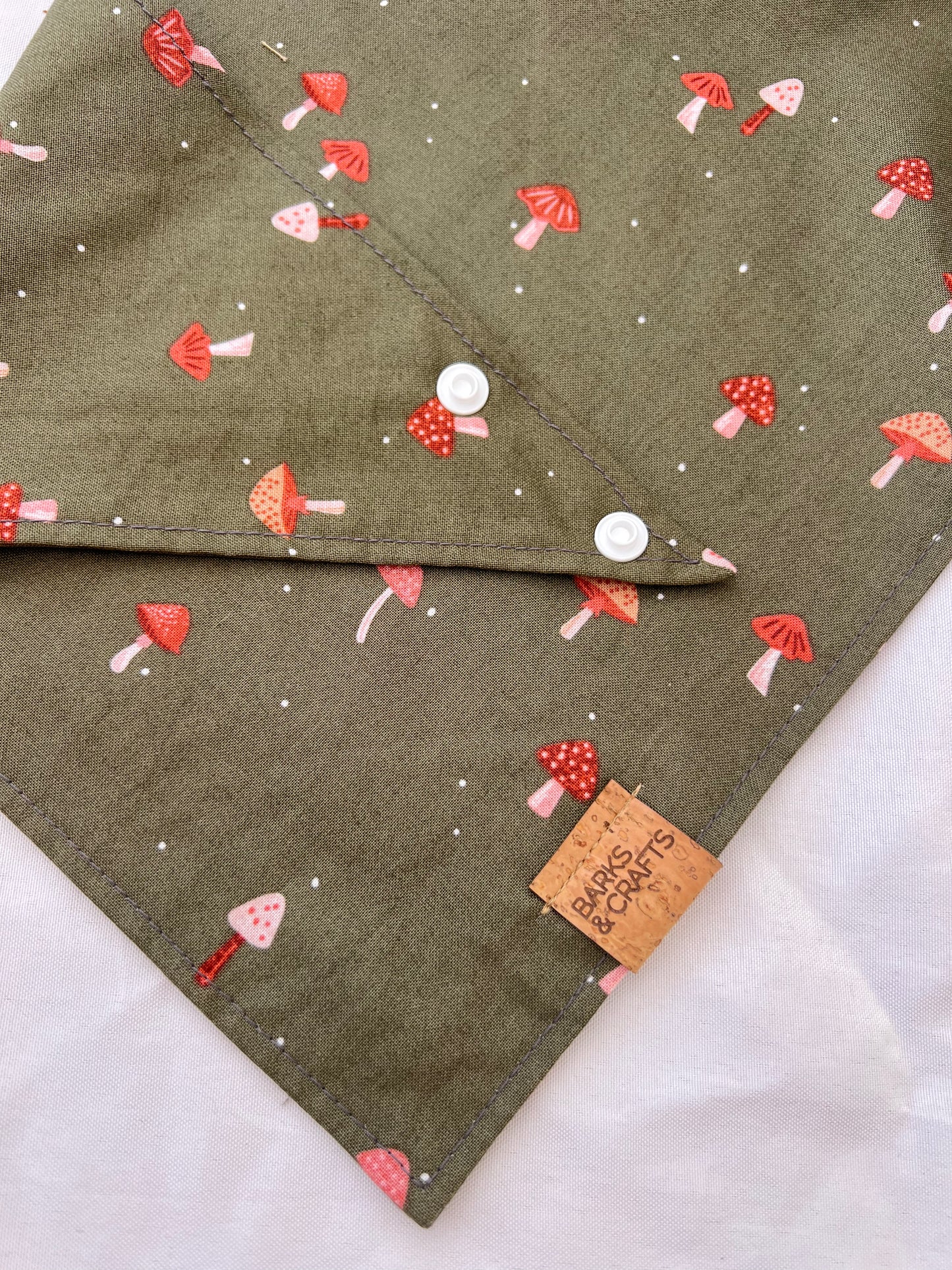 Forest Fungi Pet Bandana