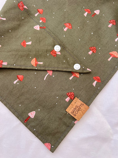 Forest Fungi Pet Bandana