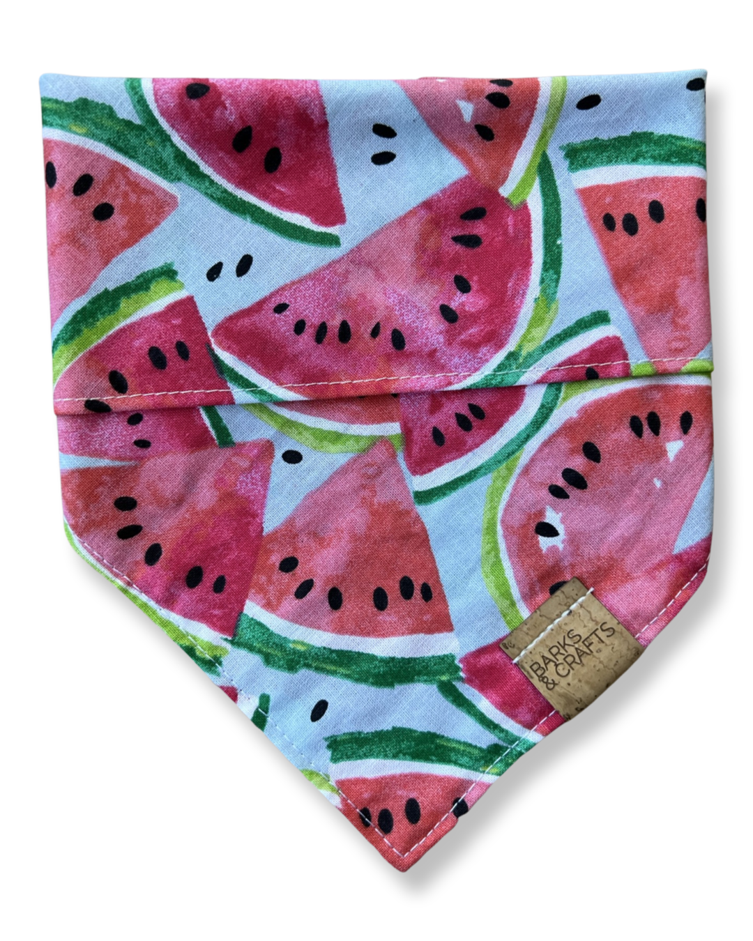 Sweet Watermelon Snap-On Pet Bandana