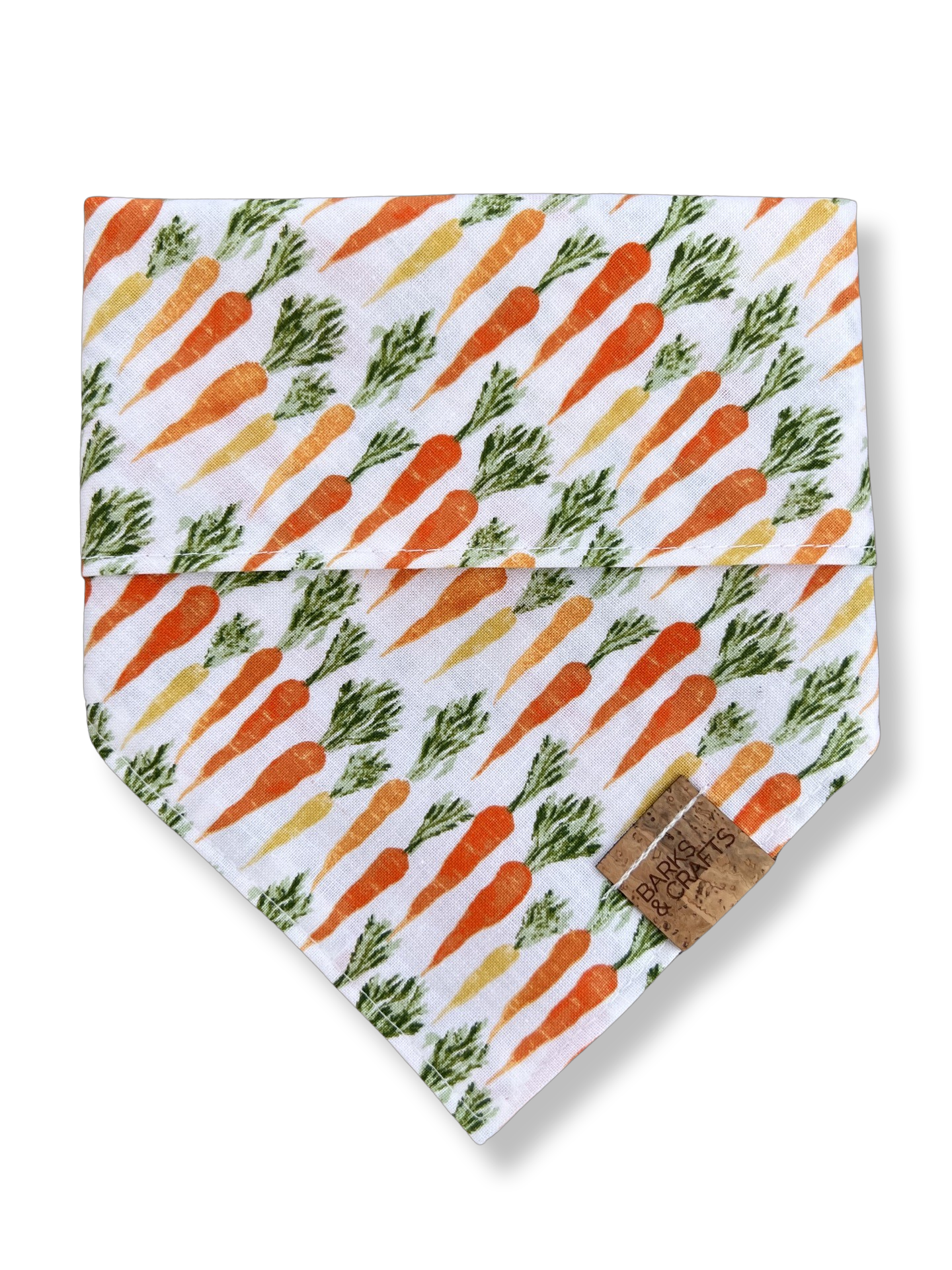 Bunch of Carrots Snap-On Pet Bandana