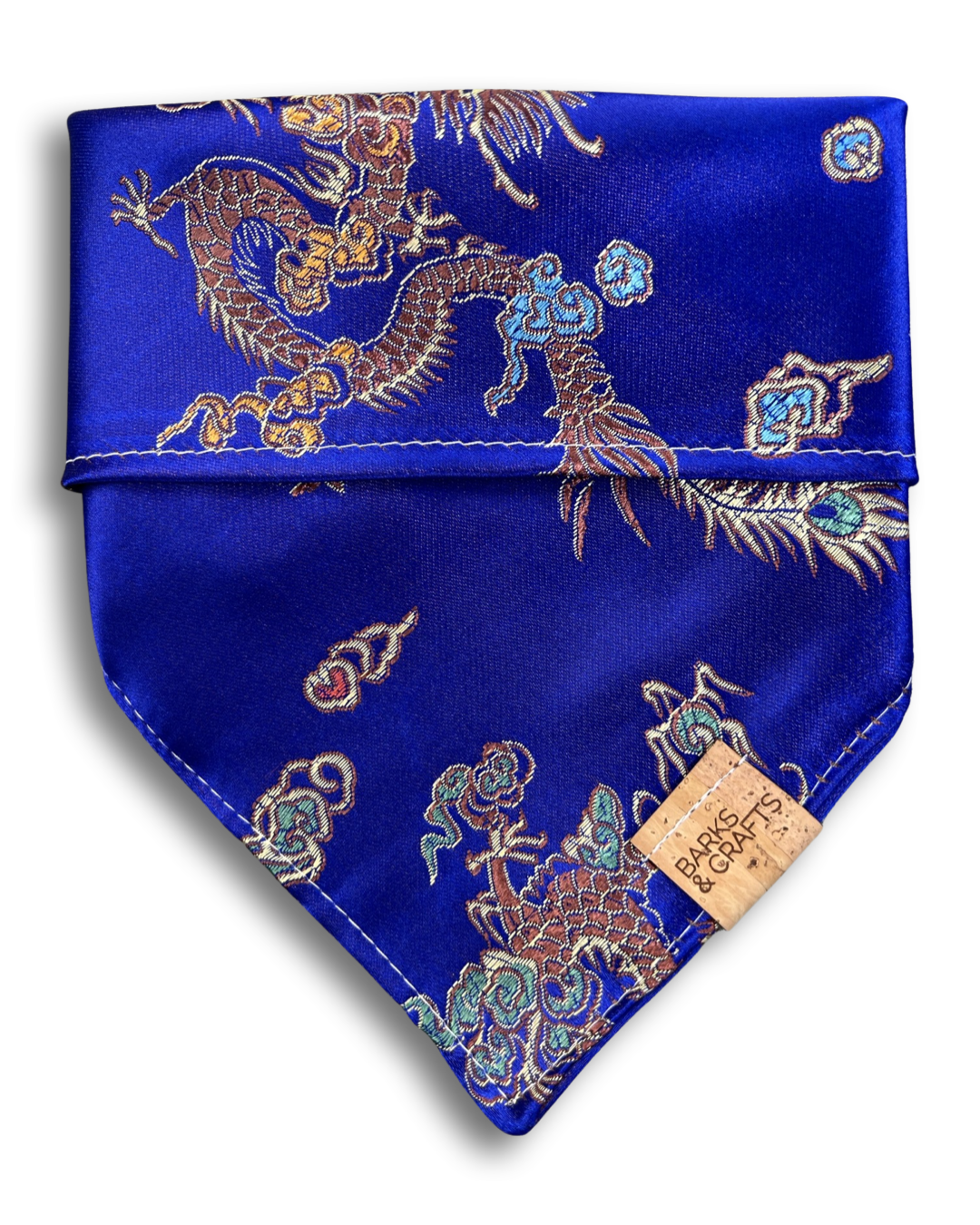 Blue Dragon Phoenix Pet Bandana