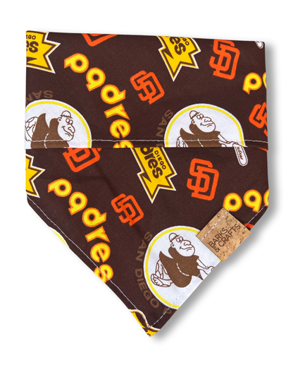 San Diego Baseball (Brown) Pet Bandana