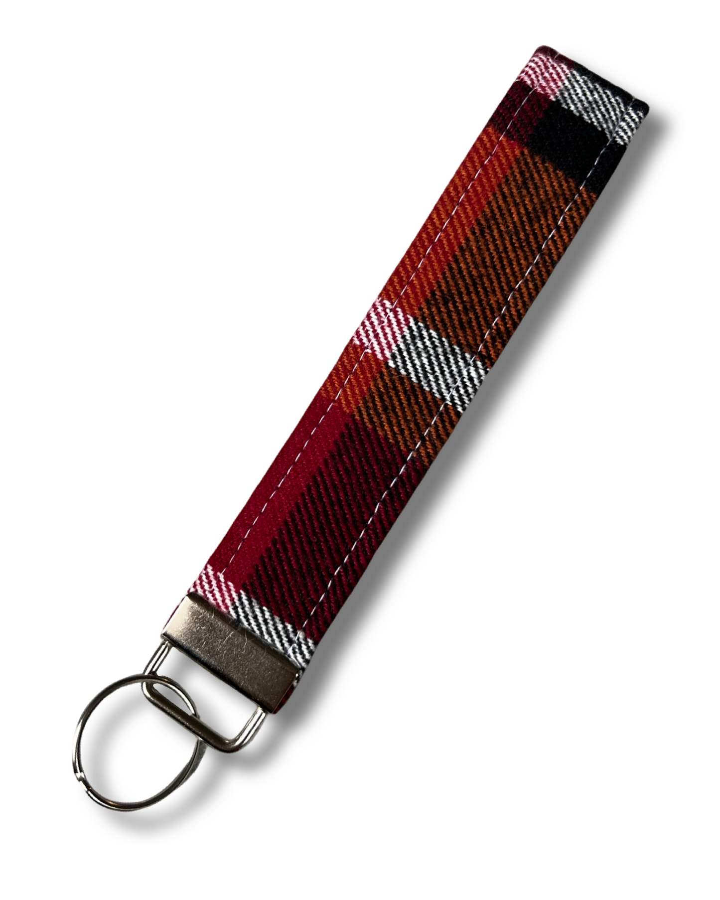 Pawtumn Plaid Flannel Matching Key Fob Wristlet