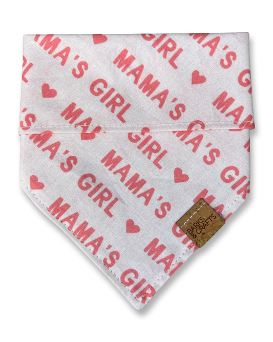 Mama’s Girl Snap-On Pet Bandana